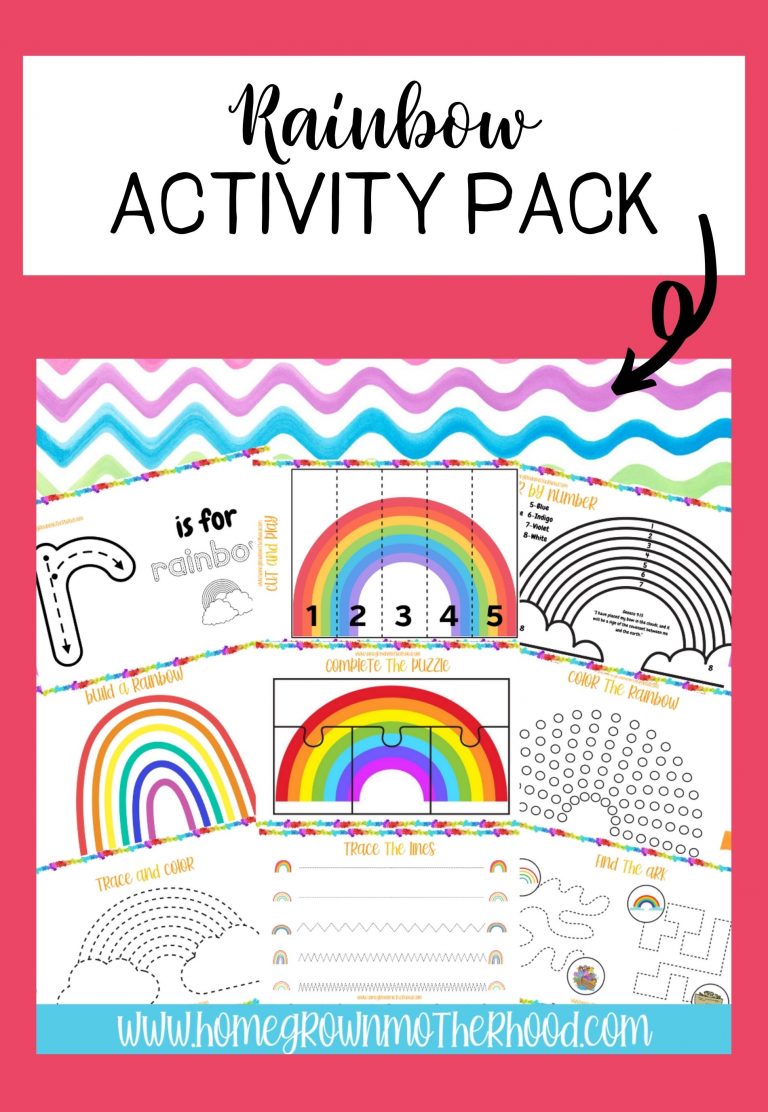 Rainbow Activity Pack