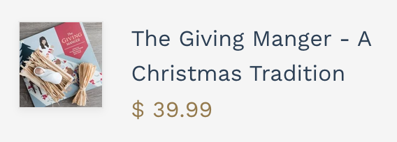 An Interactive Advent With The Giving Manger