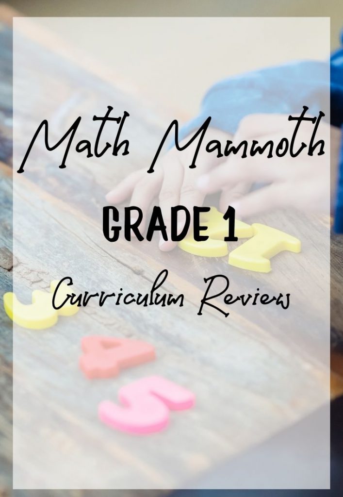 Math Mammoth Grade 1
