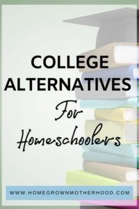 College Alternatives For Homeschoolers