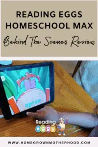 Reading Eggs Homeschool Max Review + Walkthrough