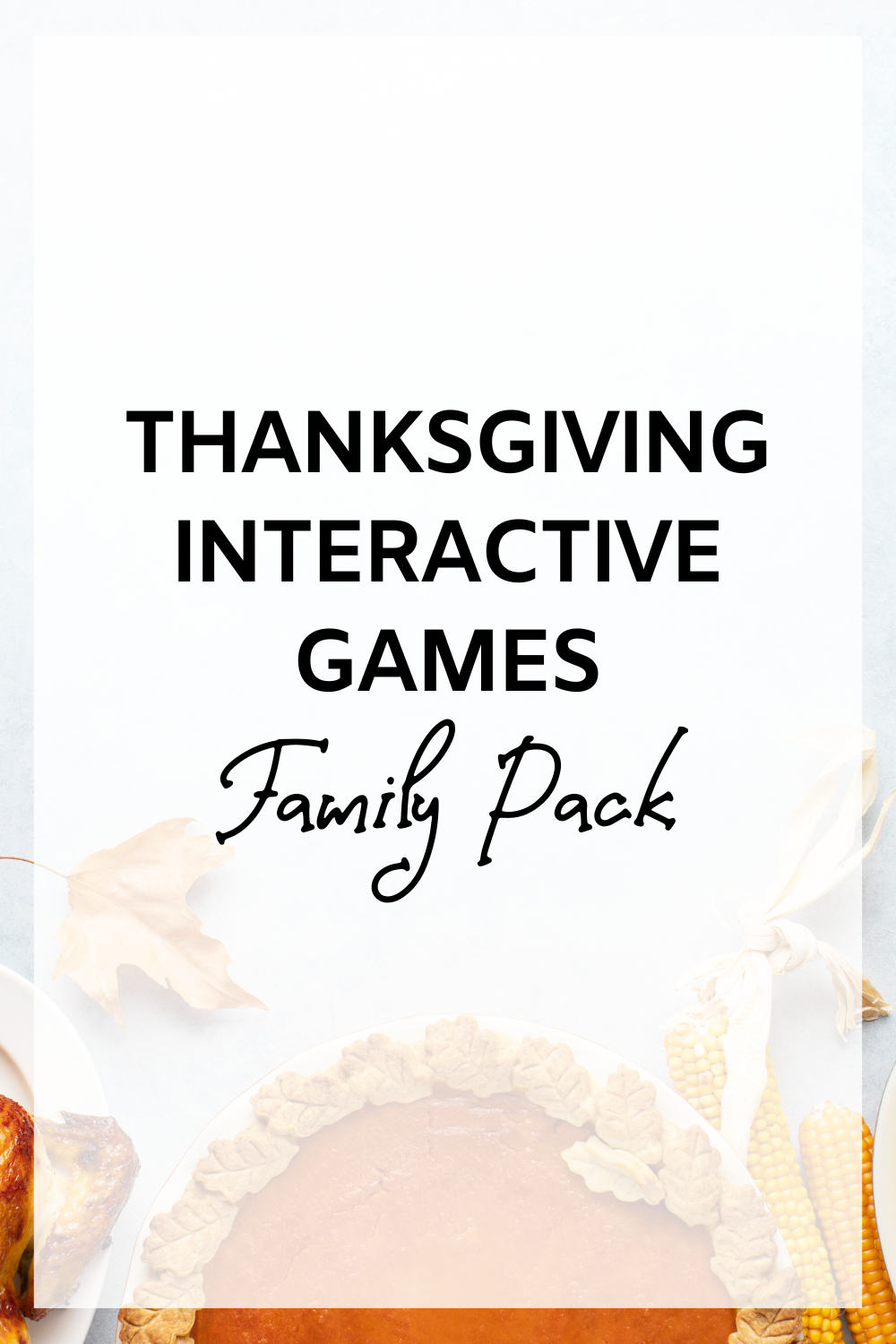 Thanksgiving Interactive Games Pack