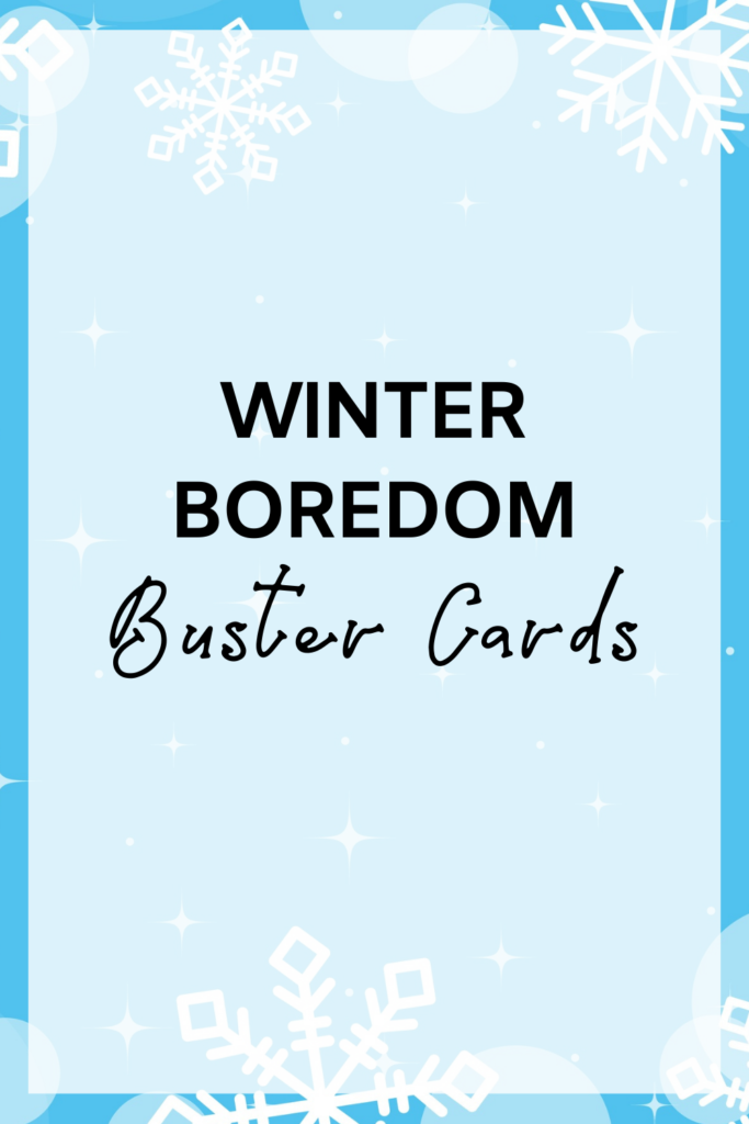 Winter Boredom Buster Cards fi