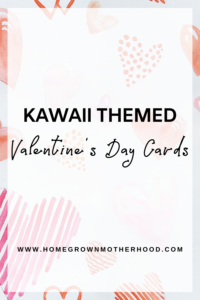 Kawaii Themed Valentine's Day Cards