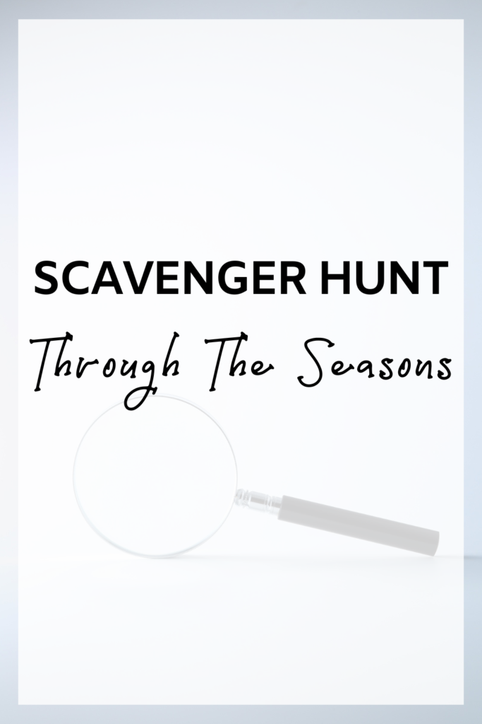 Scavenger Hunt Through The Seasons fi