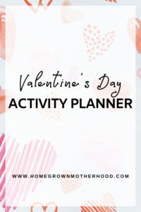 Valentine’s Day Activity Planner