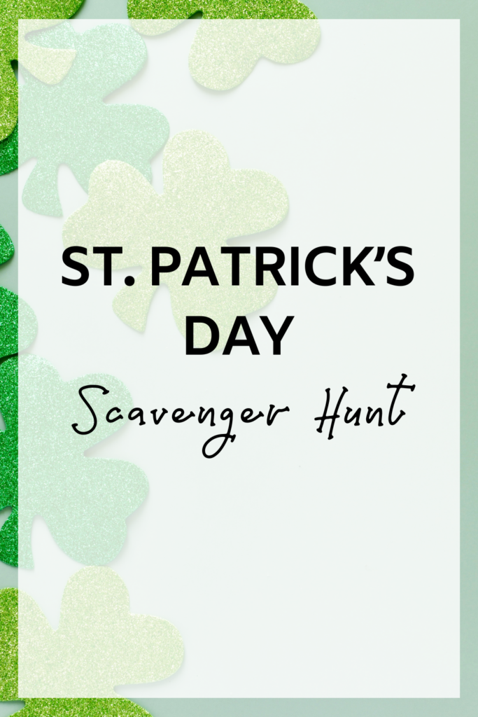 St. Patrick's Day Scavenger Hunt fi