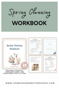 Spring Cleaning Workbook printable