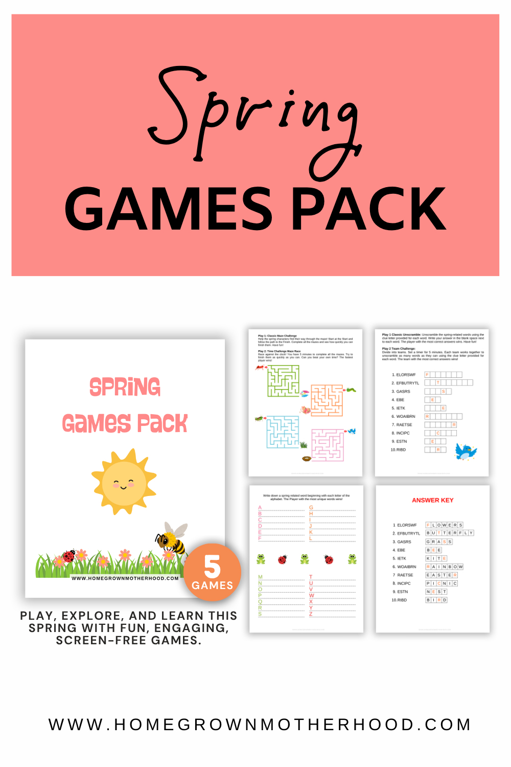 Spring Games Pack