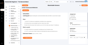 Mr D Math Blockchain Career Assessment